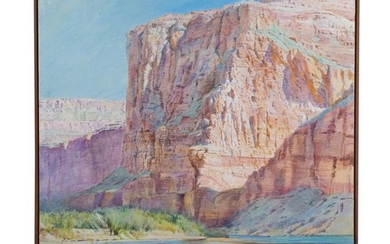 Merrill Mahaffey. Sun Lit Butte, Marble Canyon, AZ