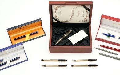 11 Luxury Writing Instruments, incl. Montblanc