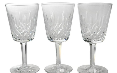 12 Waterford Crystal "Lismore" Water Goblets
