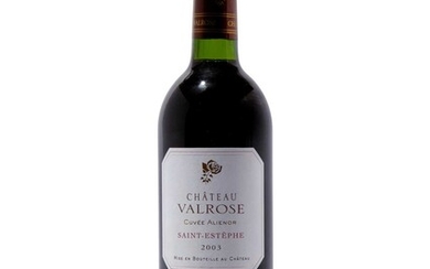 12 bottles 2003 Ch Valrose Cuvee Alienor