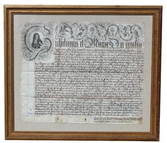 17th C. William & Mary Proclamation Document
