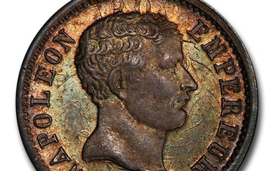 1807-A France Silver 1/4 Franc Napoleon