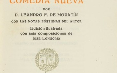 1926. BOOK: (BIBLIOPHILIC COLLECTION). F. DE MORATÍN, LEANDRO:...
