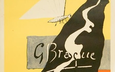 1953 George Braque Exhibition Poster