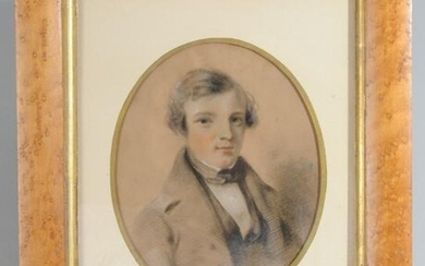 19th C. Sketch of a Young Man