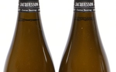 2 bts. Champagne Brut Blanc de Blancs “Dizy”, Jacquesson 2008 A (hf/in).