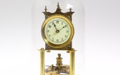 Antique Torsion Clock 400-DAY ANNIVERSARY EXCELLENT