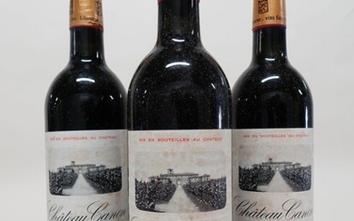 24 bouteilles CHÂTEAU CANON 1980 1er GCC (B) Saint Emilion (base goulot
