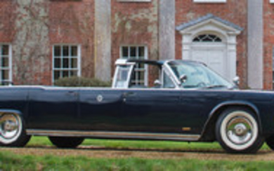 1963 Lincoln Continental Presidential Limousine, Coachwork by Hess & Eisenhardt Registration no. NSX 335A Chassis no. 3Y82N420576
