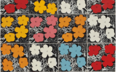 Andy Warhol, 16 Flowers