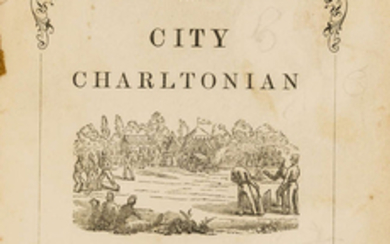 Cricket.- Jolly (C.) The City Charltonian Cricket Club, 'second edition', 1857.