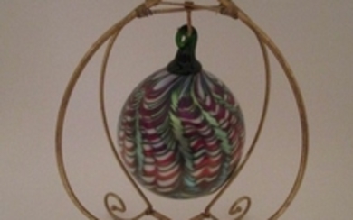 Daniel Lotton Art Glass Ornament