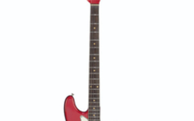 FENDER ELECTRIC INSTRUMENT COMPANY, FULLERTON, 1963, A SOLID-BODY 6-STRING ELECTRIC BASS GUITAR