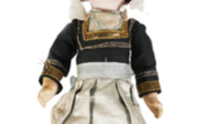 French Unis SFBJ Bisque Doll, France