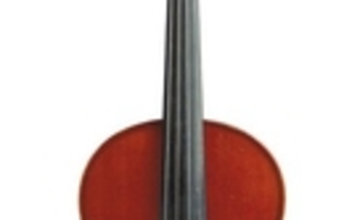 French Violin - C. 1920, Mirecourt, labeled …PEDRAZZINI…, length of two-piece back 355 mm.