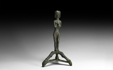 Phoenician Statue with Chalice