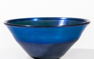 Tiffany Blue Favrile Bowl