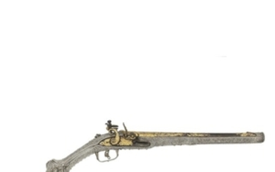 A Turkish 20-Bore Flintlock Holster Pistol With French Export Barrel And Lock, 19th Century