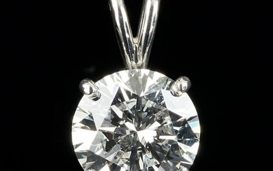 4.18 CTW Diamond Pendant, GIA (VVS2, E)