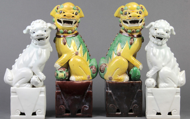Chinese Porcelain Fu-lions