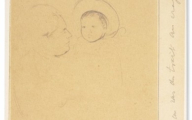Mary Cassatt (American, 1844-1926), Mother and Child