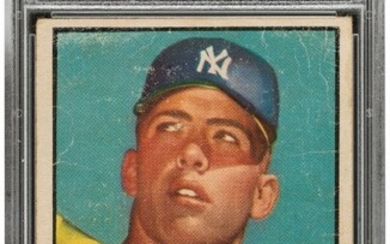 56830: 1952 Topps Mickey Mantle #311 PSA Poor 1. As the