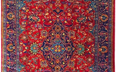 8 x 11 Persian Sarouk Mahallat Rug Dense Durable