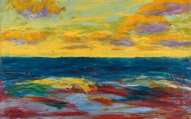 MEER BEI ALSEN (SEA OFF ALSEN), Emil Nolde