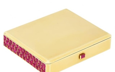 Gold and Ruby Compact