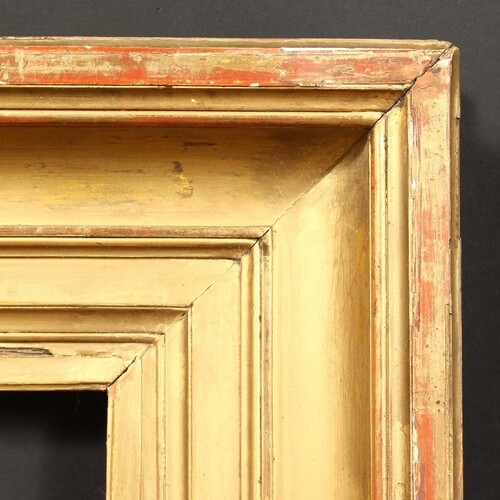 A 19th Century moulded frame, rebate size (wide rebate) - 18...