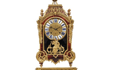 A FRENCH WALL CLOCK, 19TH CENTURY