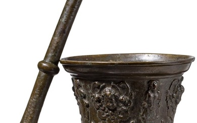 A French bronze mortar, Le Puy(?), 17th century