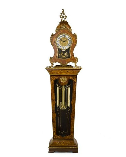A French style tall-case clock