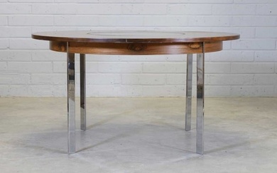 A Merrow Associates rosewood dining table