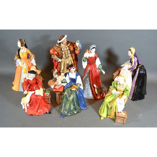 A Royal Doulton 'Henry VIII' HN 3350 together with a Royal D...