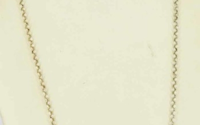 A STERLING SILVER NECKLACE