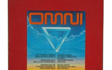ORIGINAL DESIGN COVER OMNI MARCH 1980 BY GUY FERY