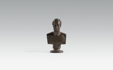 A bronze bust of Friedrich Wilhelm III