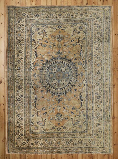 A fine North-West Persian silk rug