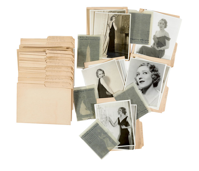 A group of original photos and negatives of Mary Pickford taken by Russell Ball