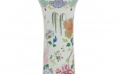 A large beaker vase