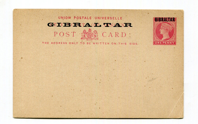 A small album containing world postal stationery, mostly unused including Great Britain, British Com