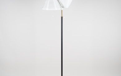 ALVAR AALTO. A floor lamp, model A810, Valaisinpaja Oy, late 20th century.