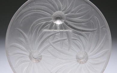 AN ETLING OPALESCENT GLASS BOWL, DESIGNED BY GEORGES