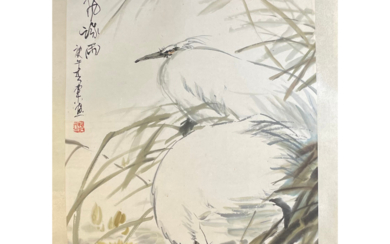佚名 彩墨画 鸟 ANONYMOUS CHINESE INK AND COLOR PAINTING BIRDS