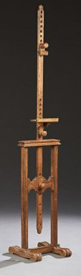 Adjustable Artist's Easel, 19th c., the birch example