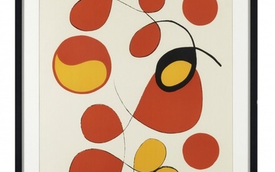Alexander CALDER (1898 - 1976) Ballons et cerf-volants - circa 1970