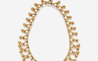 An eighteen karat gold and diamond necklace, Verdura