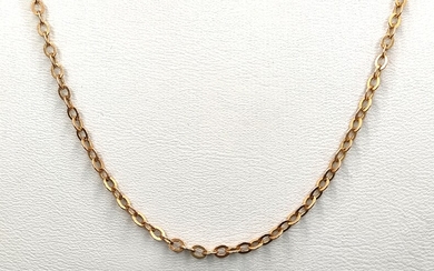 Anchor chain, 585/14K gold, spring ring clasp, FBM, 5.1g, length 70cm
