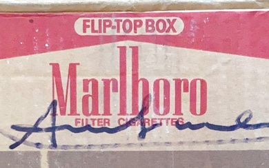 Andy Warhol (after) - Marlboro Cardboard
